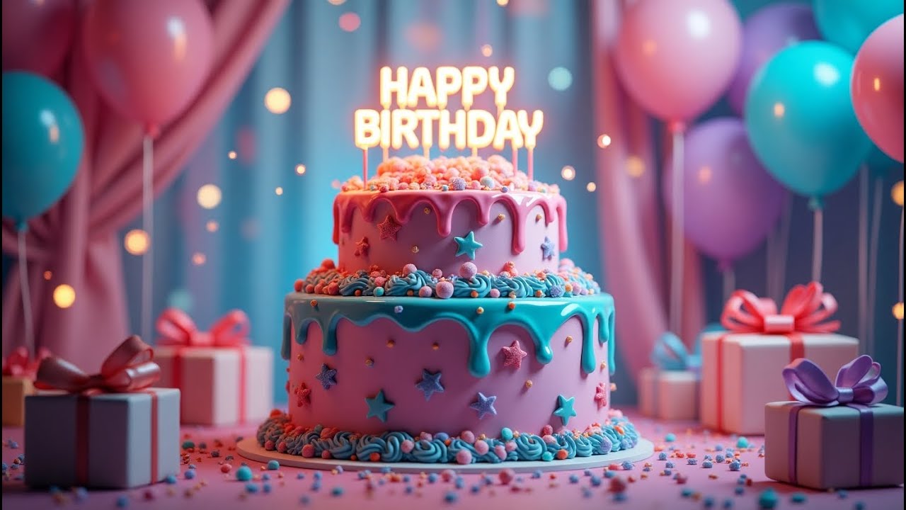 🎂 Happy Birthday to You!  Fun & Colorful Birthday Song for Kids 🎉 #HappyBirthday