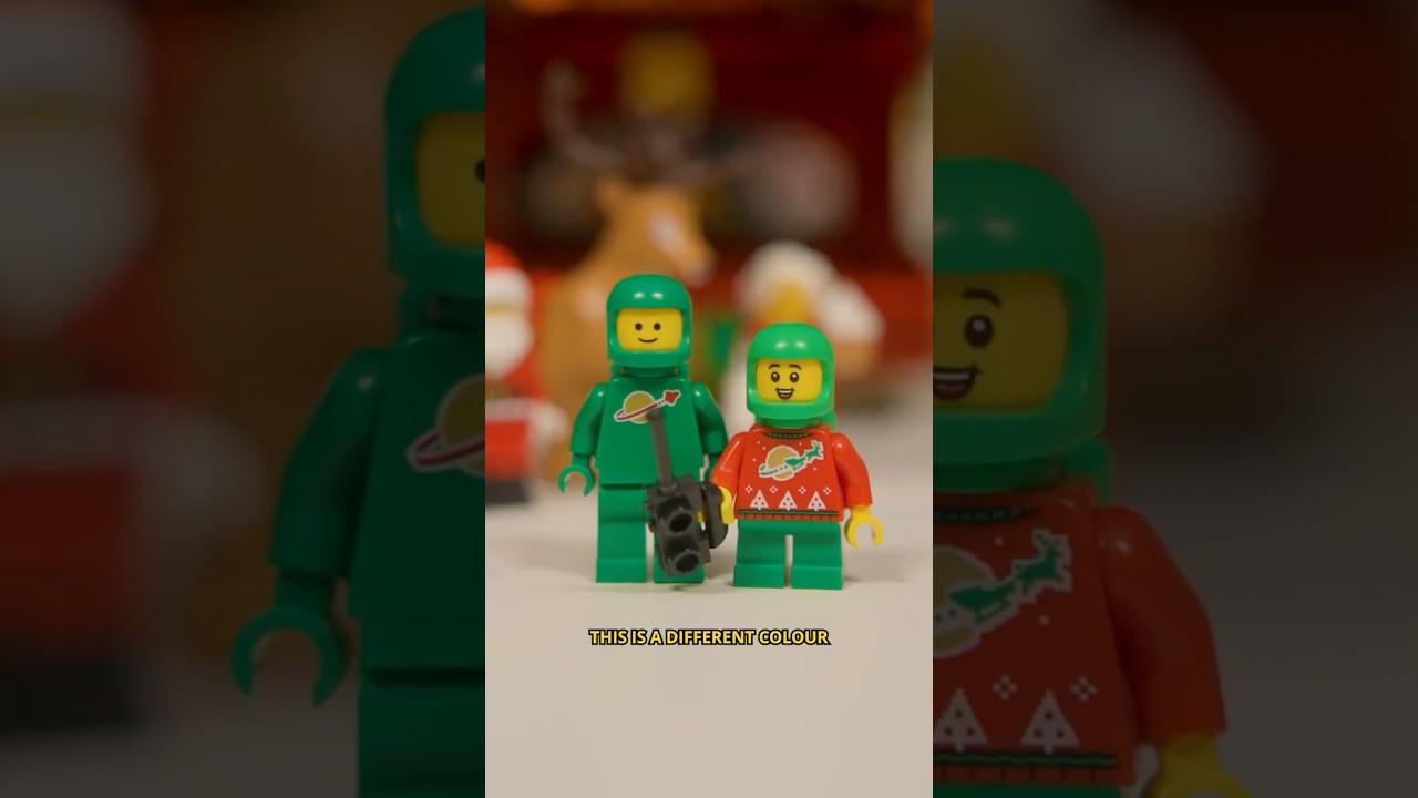 Christmas LEGO Classic Spaceman! 🎄🚀 #lego #minifigure #afol