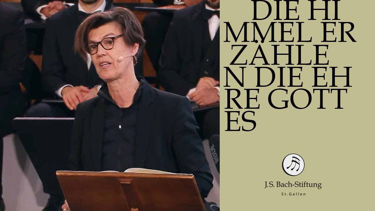 Reflexion von Carolin Emcke zur Kantate BWV 76 (J. S. Bach-Stiftung)