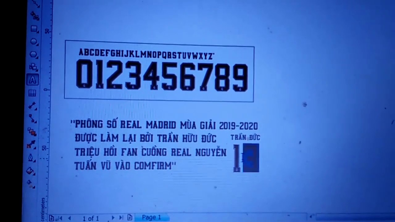 Font B&oacute;ng Đ&aacute;   Font real madrid 2019 2020