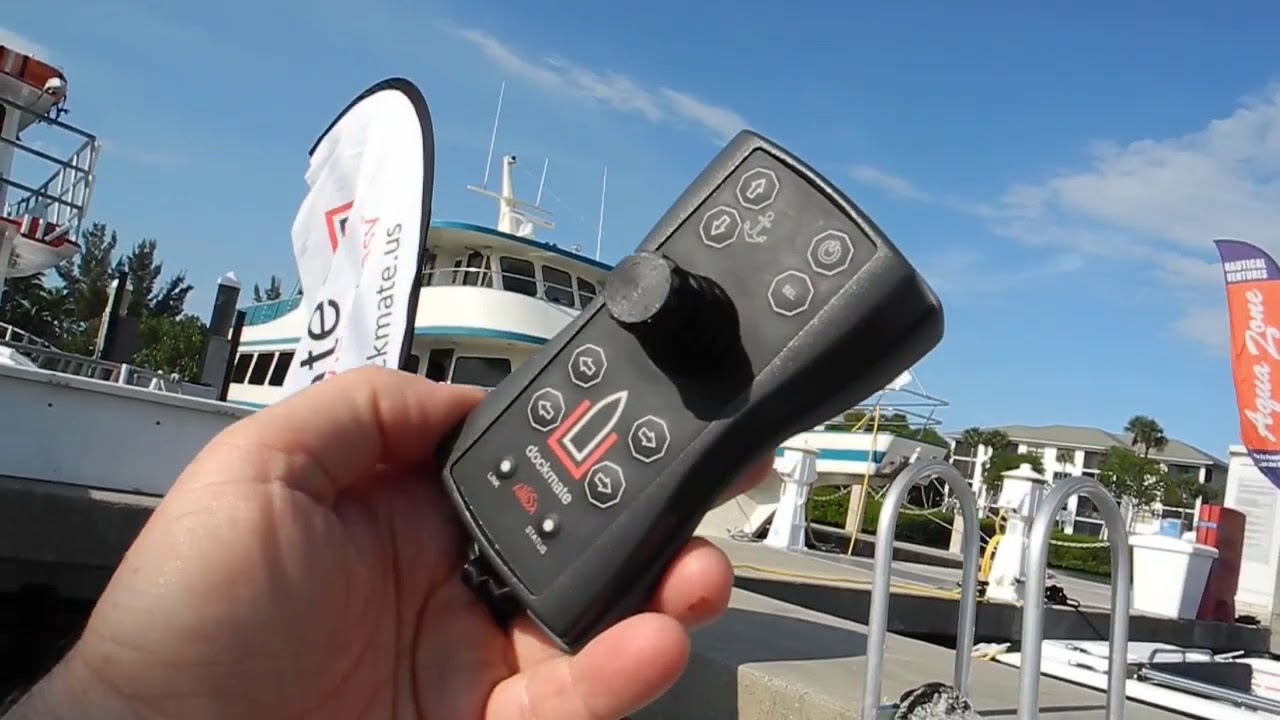 Dockmate Wireless Remote Control sea trial with Captain Chris, a leading USA boating expert.