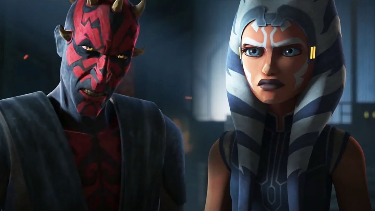 Ahsoka Tano VS Darth Maul | Clone Wars (St. 7) Ganzer Kampf (Deutsch) HD