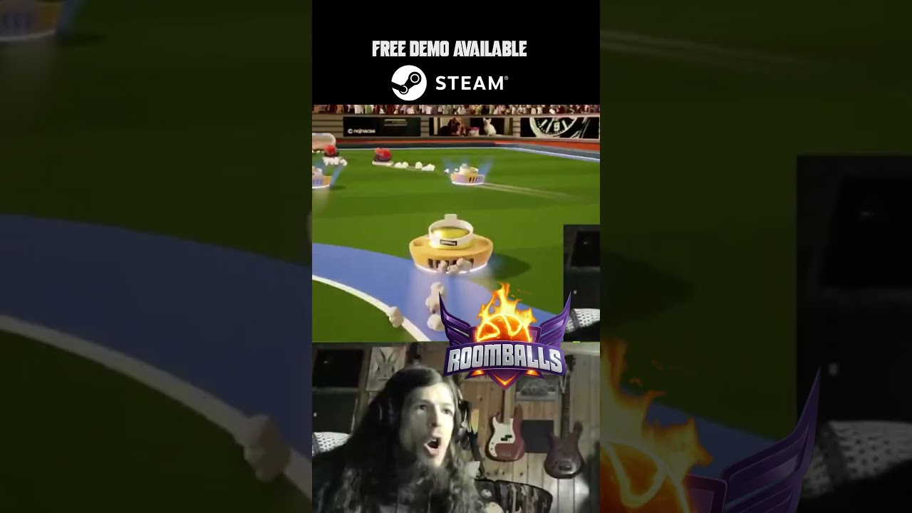 Just Gave Away The Ball in ROOMBALLS (Demo on Steam!) | #roomballs #games #videogames #fun #gamer