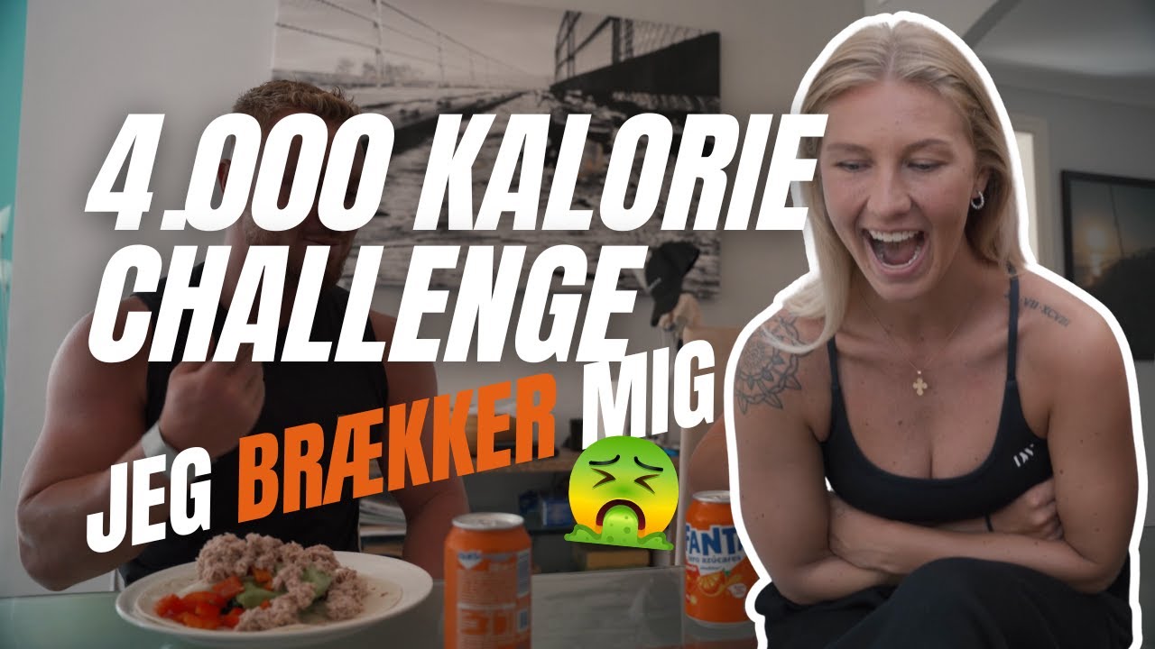 Spiser 4000 kcal på én dag🤢 - vlog