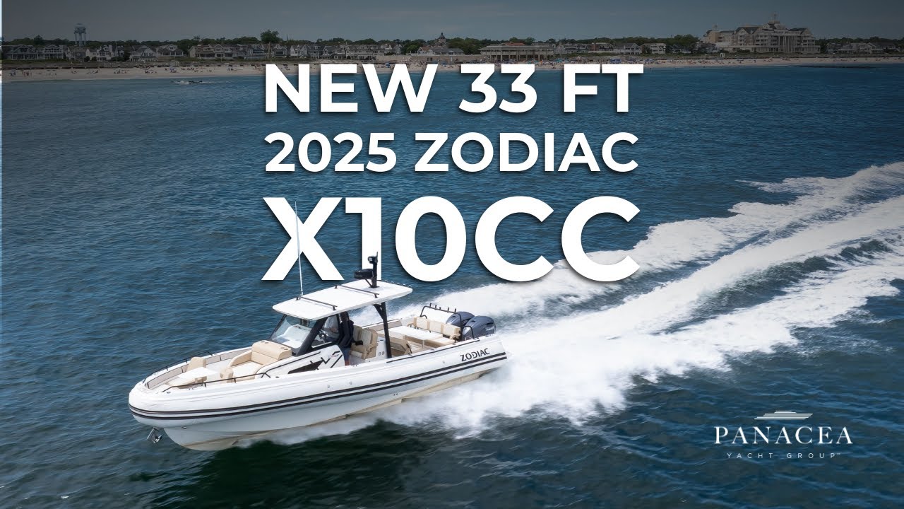 NEW 2025 Zodiac 33' X10CC💥  60 KNOT TOP SPEED 💨