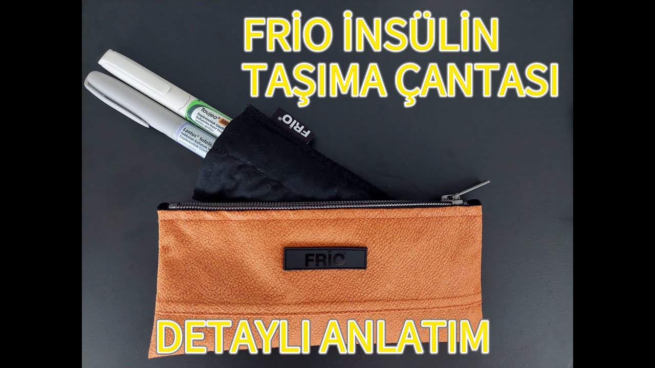 FRIO İNSÜLİN TAŞIMA ÇANTASI DETAYLI ANLATIM ve KUTU AÇILIŞI - İNSÜLİN SOĞUTUCU