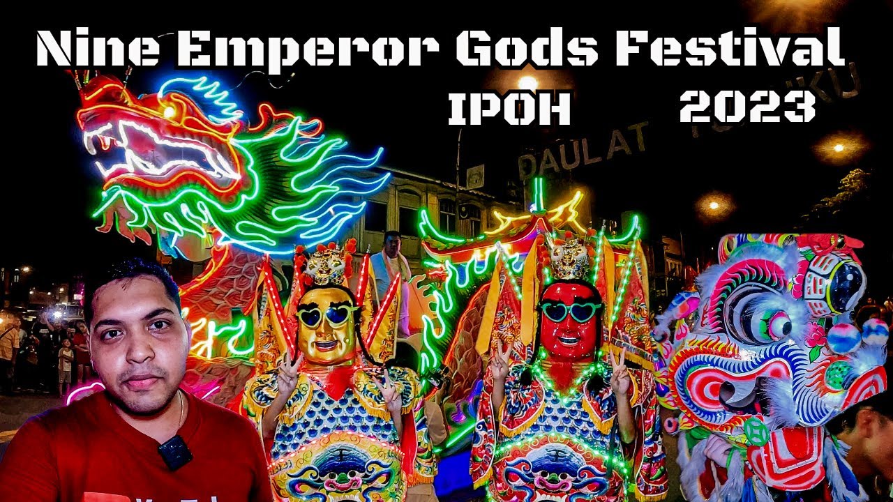 Ipoh Nine Emperor Gods Festival 2023 | Tow Boh Keong Temple | 九皇爷诞