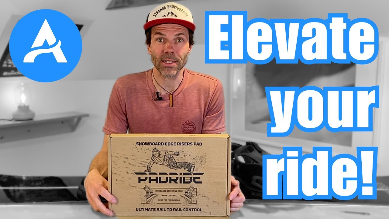 Eliminate boot drag forever?! // Snowboard binding riser pads review: Padride