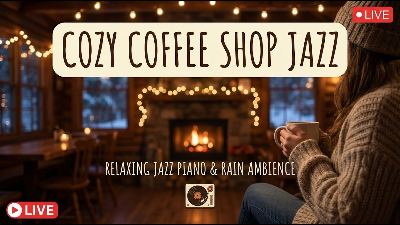 Cozy Coffee Shop Smooth Jazz Instrumental for Studying, Reading and Productive Work