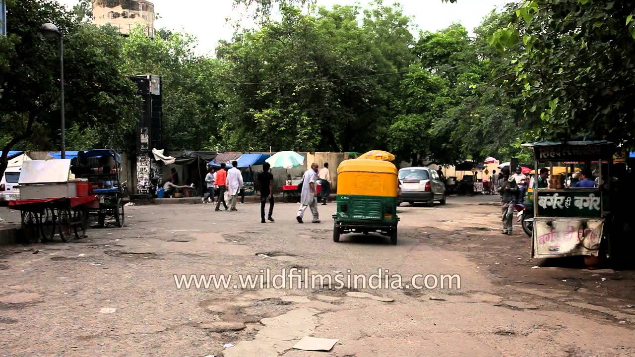Outside Pratap Nagar Metro Station, Delhi