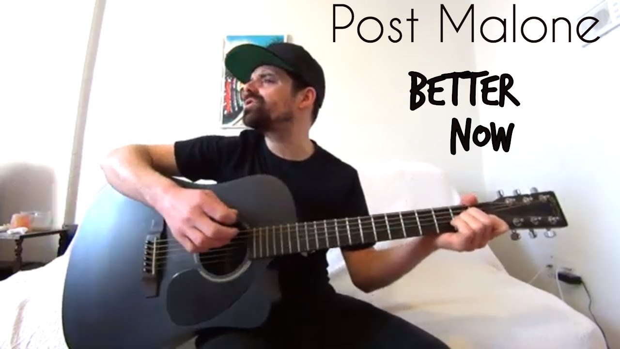 Better Now - Post Malone [Acoustic Cover by Joel Goguen]