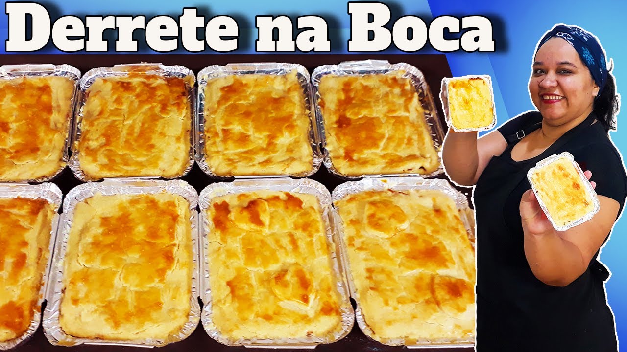 FAÇA E VENDA NA MARMITA: Empadão de Frango Cremoso( Massa Profissional)