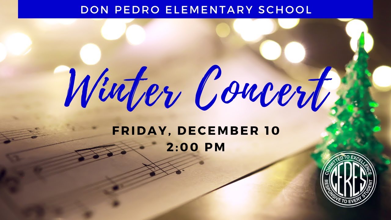 Don Pedro Elementary Winter Concert 2021