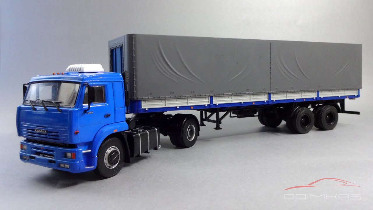 КамАЗ-5460 седельный тягач || Автоистория - Start Scale Models - ПАО КАМАЗ || Масштабные модели 1:43