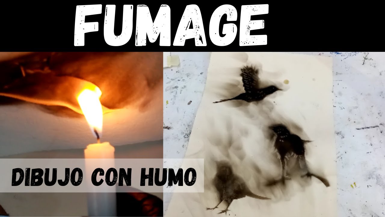 Fumage | dibujo con humo