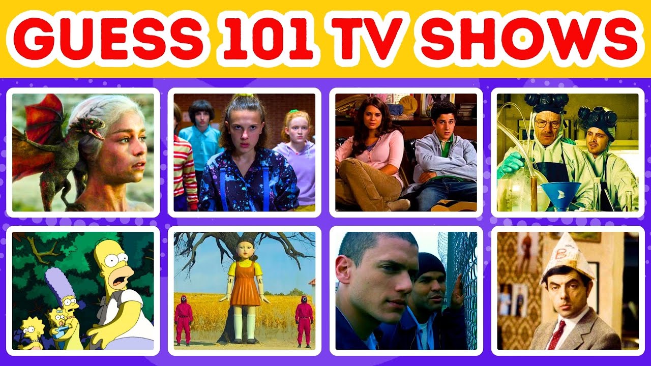 Can You Guess 101 TV Shows By The Picture? Let's Find Out!