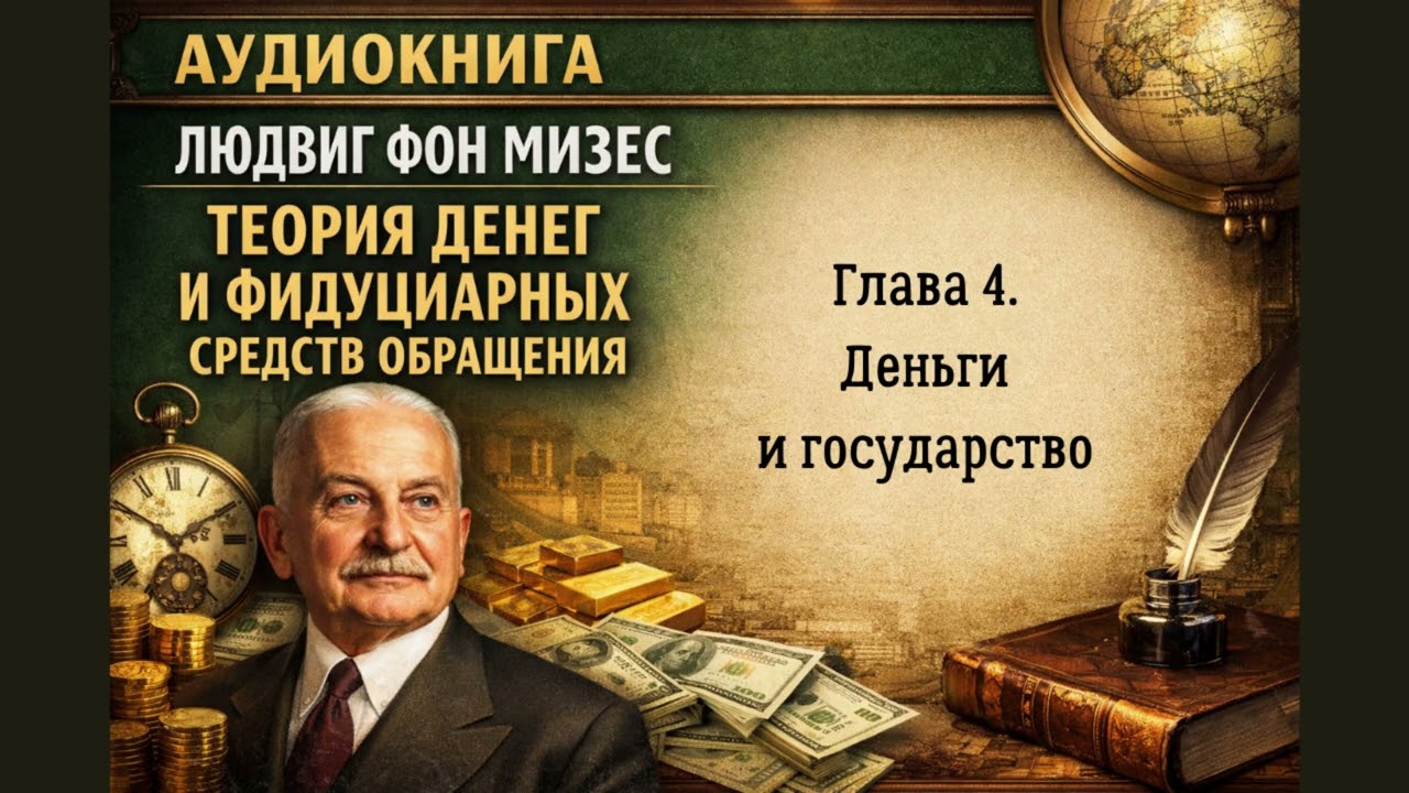 4. Деньги и государство. Теория денег и фидуциарных средств обращения. Людвиг фон Мизес.