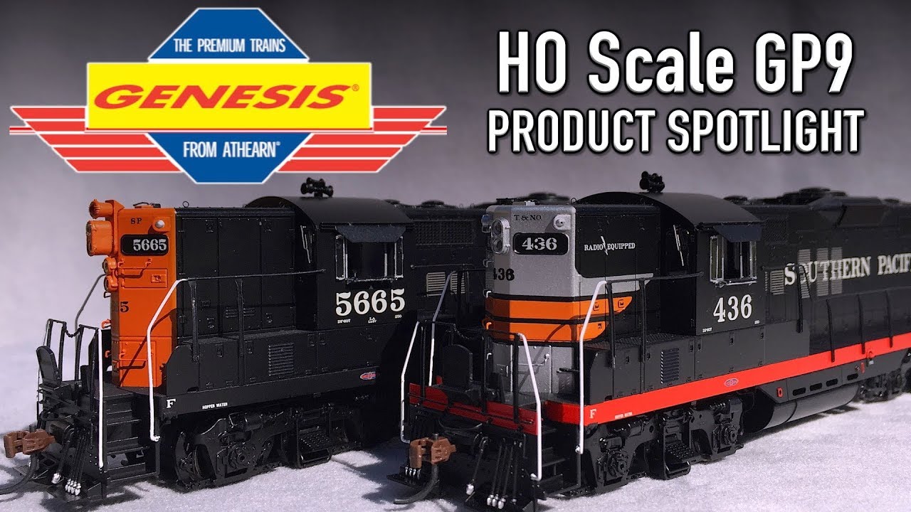 HO Scale Athearn Genesis Southern Pacific GP9 Product Spotlight