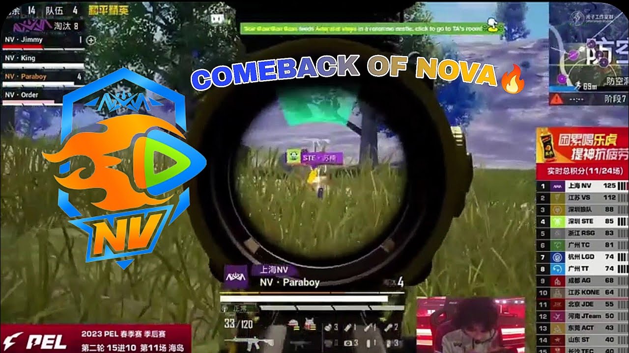 🥵 Nova Comeback in PEL-Day 2 | WWCD 🔥MVP @PIayboost