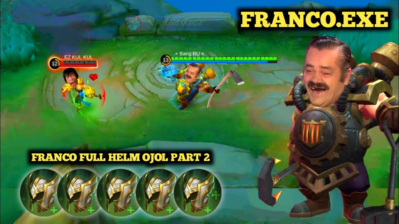 FRANCO.EXE || FRANCO BIKIN ULAH LAGI DENGAN BUILD GUARDIAN HELMET PART 2