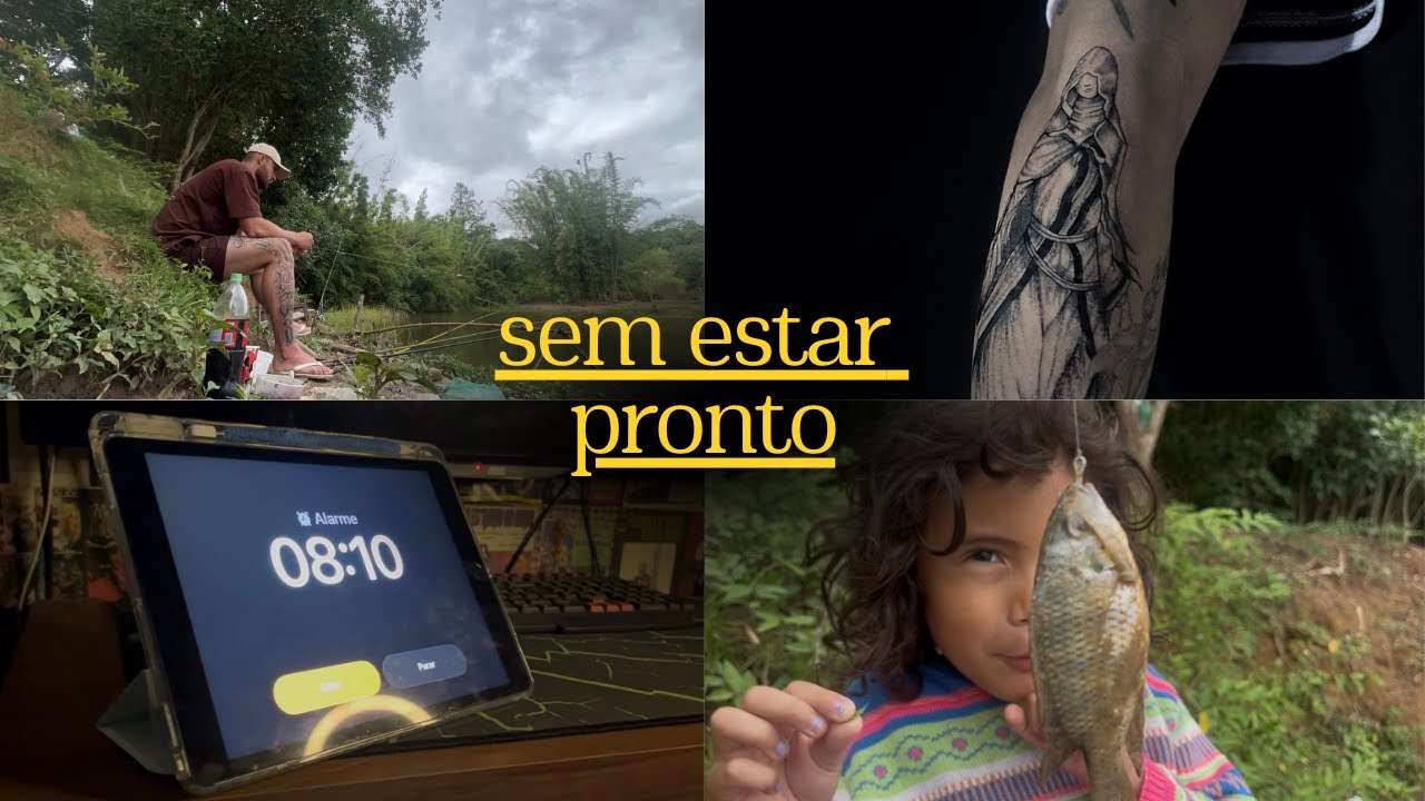 Você não precisa estar pronto pra começar (dia de um tatuador)