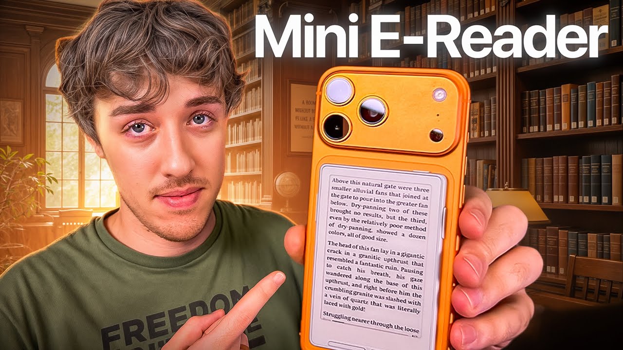 A Mini E-Reader With Style - XTEINK X3 Review