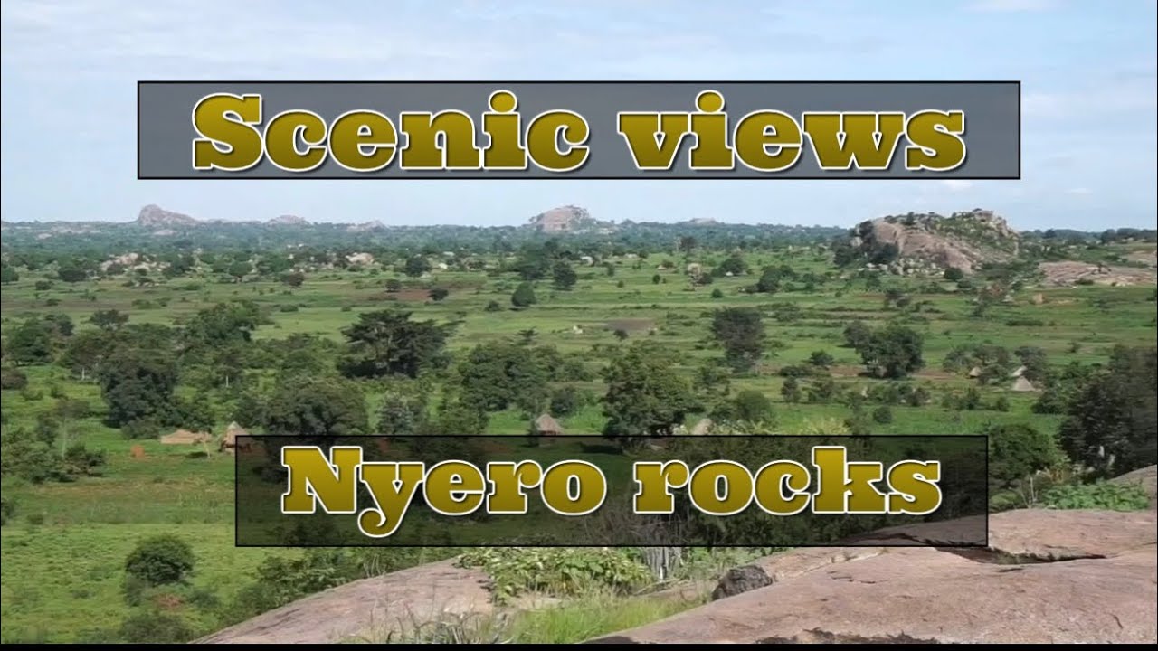 Scenic views of nyero rocks Uganda