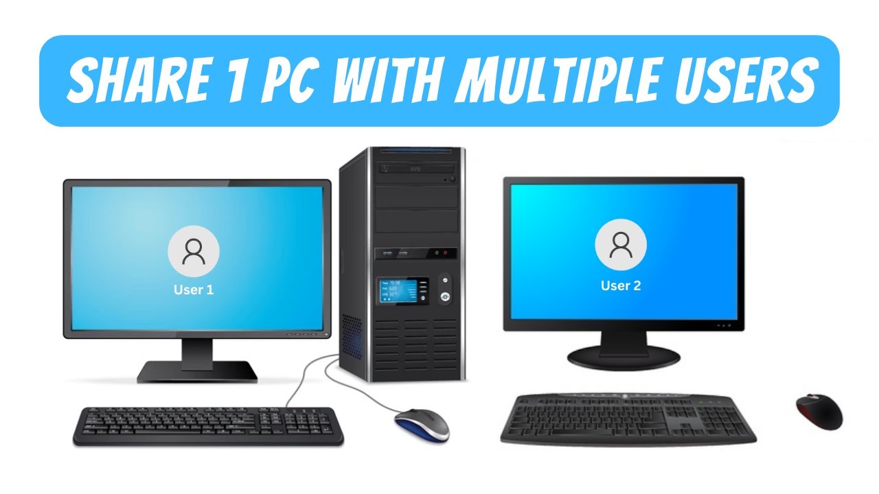 Share&nbsp;a PC&nbsp;for&nbsp;multiple users at the same time