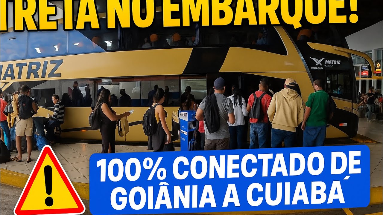 “Goiânia a Cuiabá de Ônibus DD: Vale a Pena Encarar 903 km?” #bus 