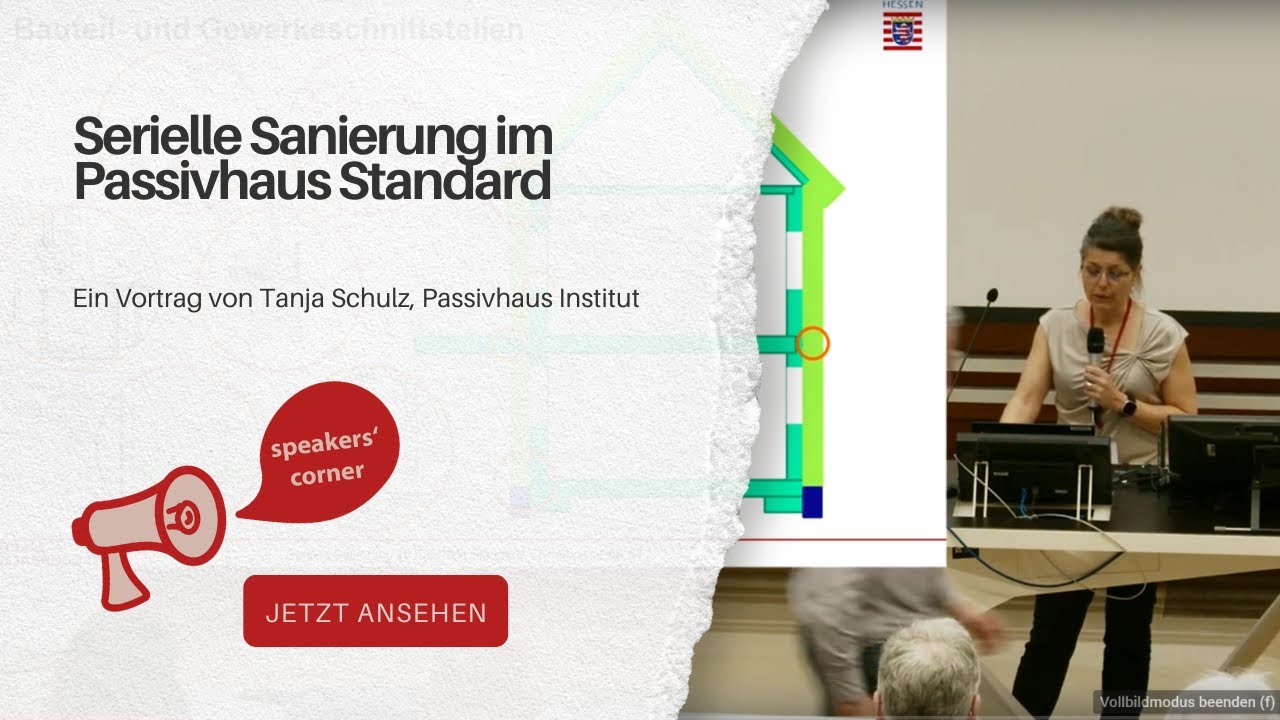 Serielle Sanierung im Passivhaus-Standard