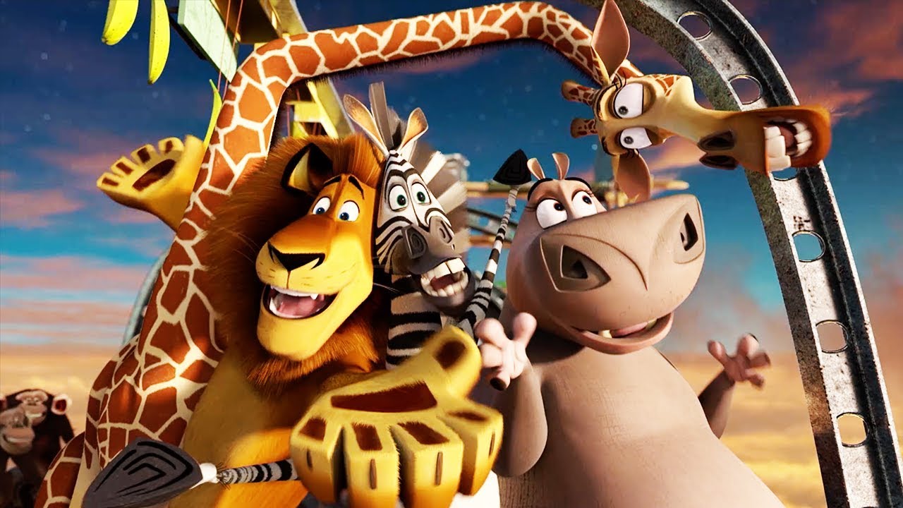 DreamWorks Madagascar em Portugu&ecirc;s | L'aereo - Madagascar 3:Os Procurados | Desenhos Animados