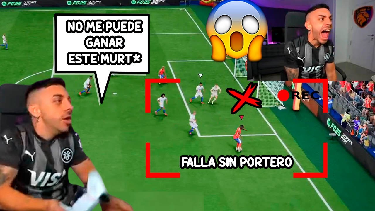 DjMaRiiO FALLA SIN PORTERO PERDIENDO en FUT CHAMPIONS FC 25