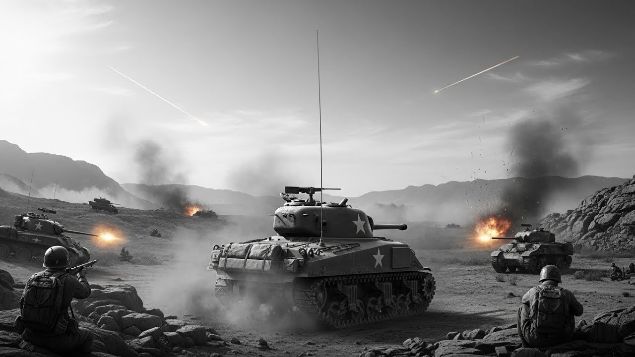 German Troops NEVER Knew That American Sherman Tanks Carried the World’s Most Advanced Radios