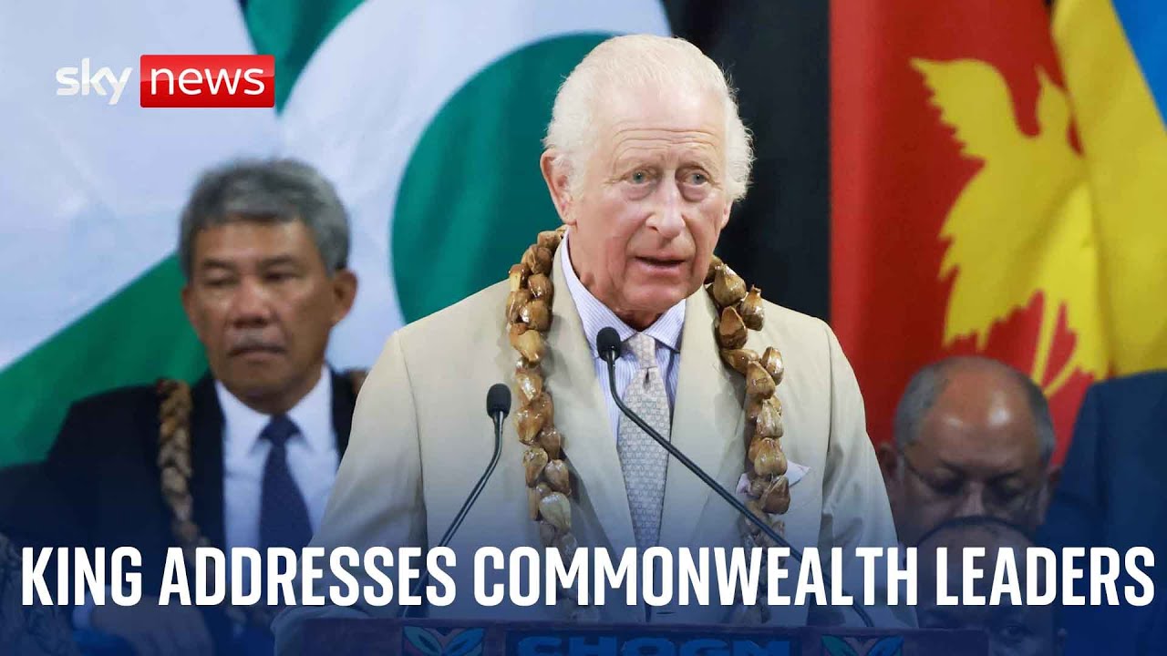 King says he understands 'painful' aspects of the Commonwealth's past - Watch full speech