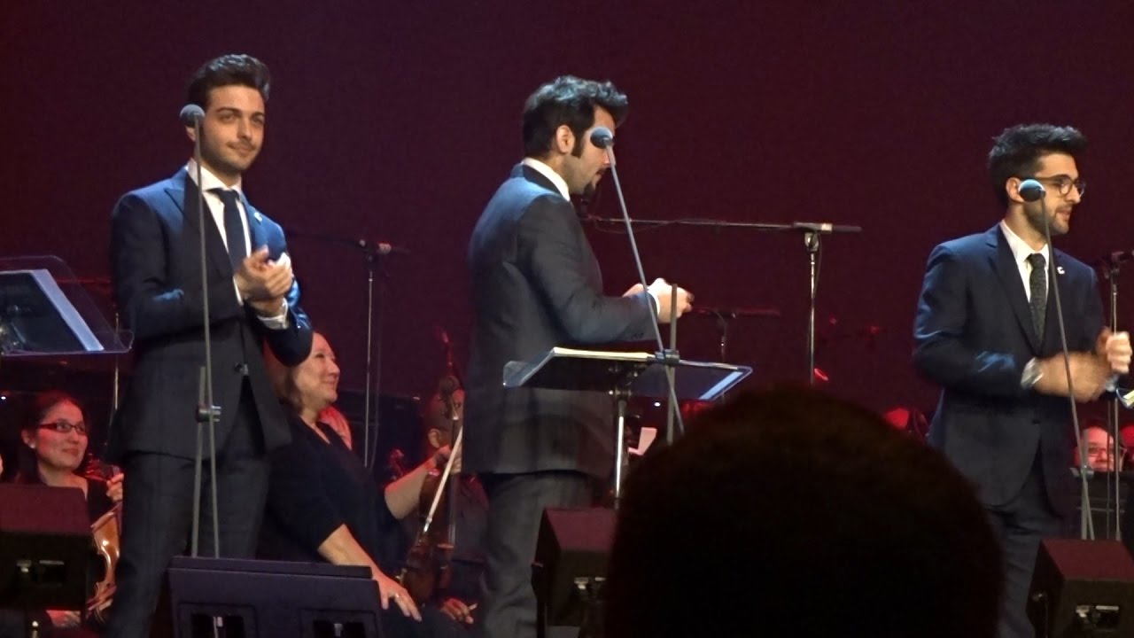 Il Volo - Notte magica 03.09.17 Greetings Una furtiva lagrima, La Danza, E Lucevan Le Stelle  DC
