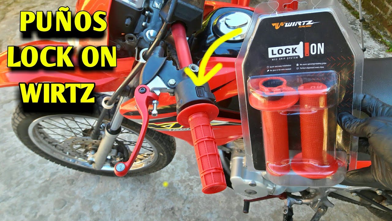 ¿Como instalar los PUÑOS LOCK ON DE WIRTZ?
