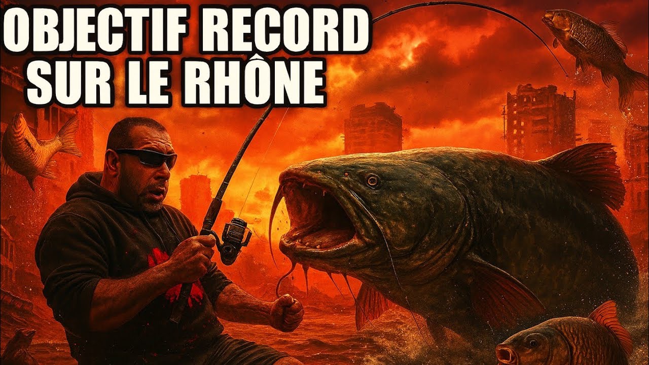 LA PECHE DE LA CARPE :1 SEMAINE DE BIVOUAC SUR LE RHONE #carpfishing #catfish #carp #artisalbaits