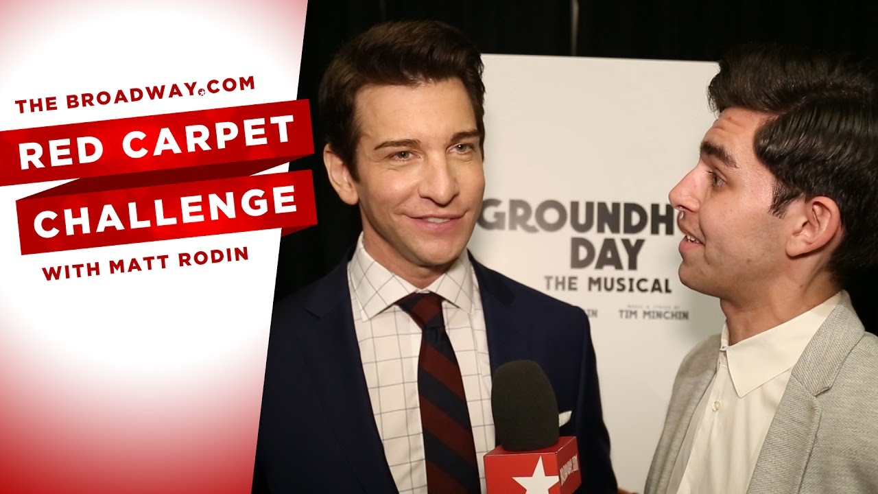 RED CARPET CHALLENGE: GROUNDHOG DAY with Tim Minchin, Andy Karl, and more!