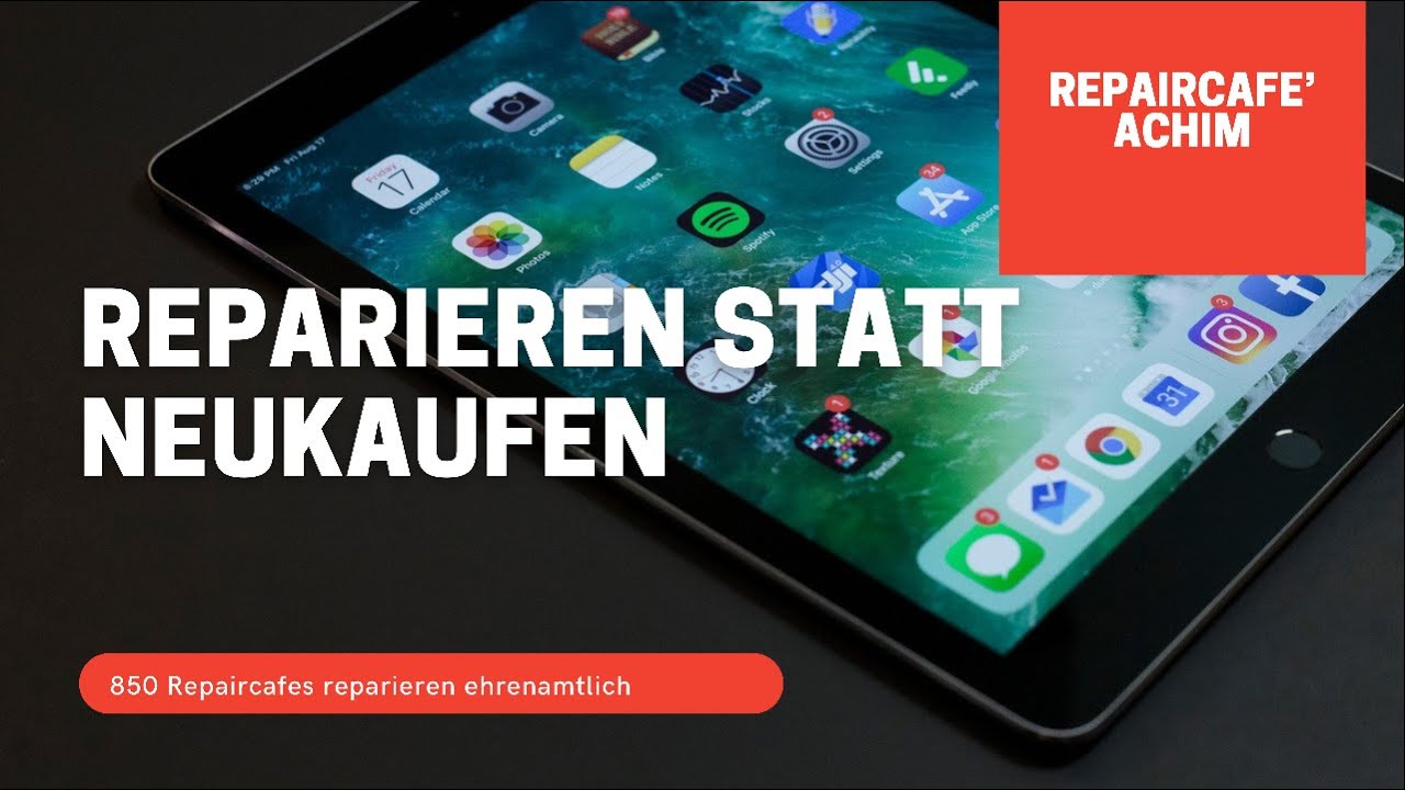Defekte Geräte einfach und  gratis reparieren lassen statt neu zu kaufen #repaircafe #nachhaltig