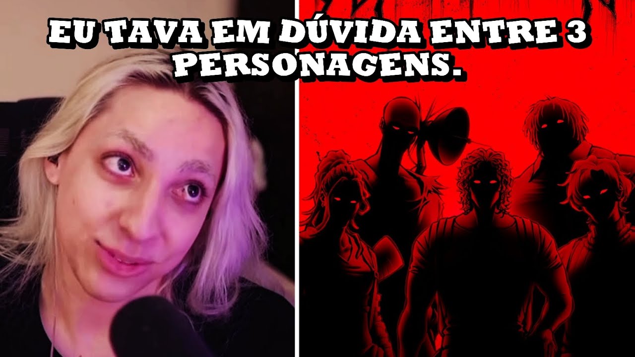 Beamom fala um pouco sobre a escolha da sua personagem no HEXATOMBE RPG.
