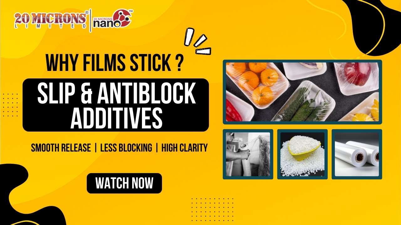 K-STOFF Series |  Slip & Antiblock Additives by 20 Microns Nano minerals #antiblock
