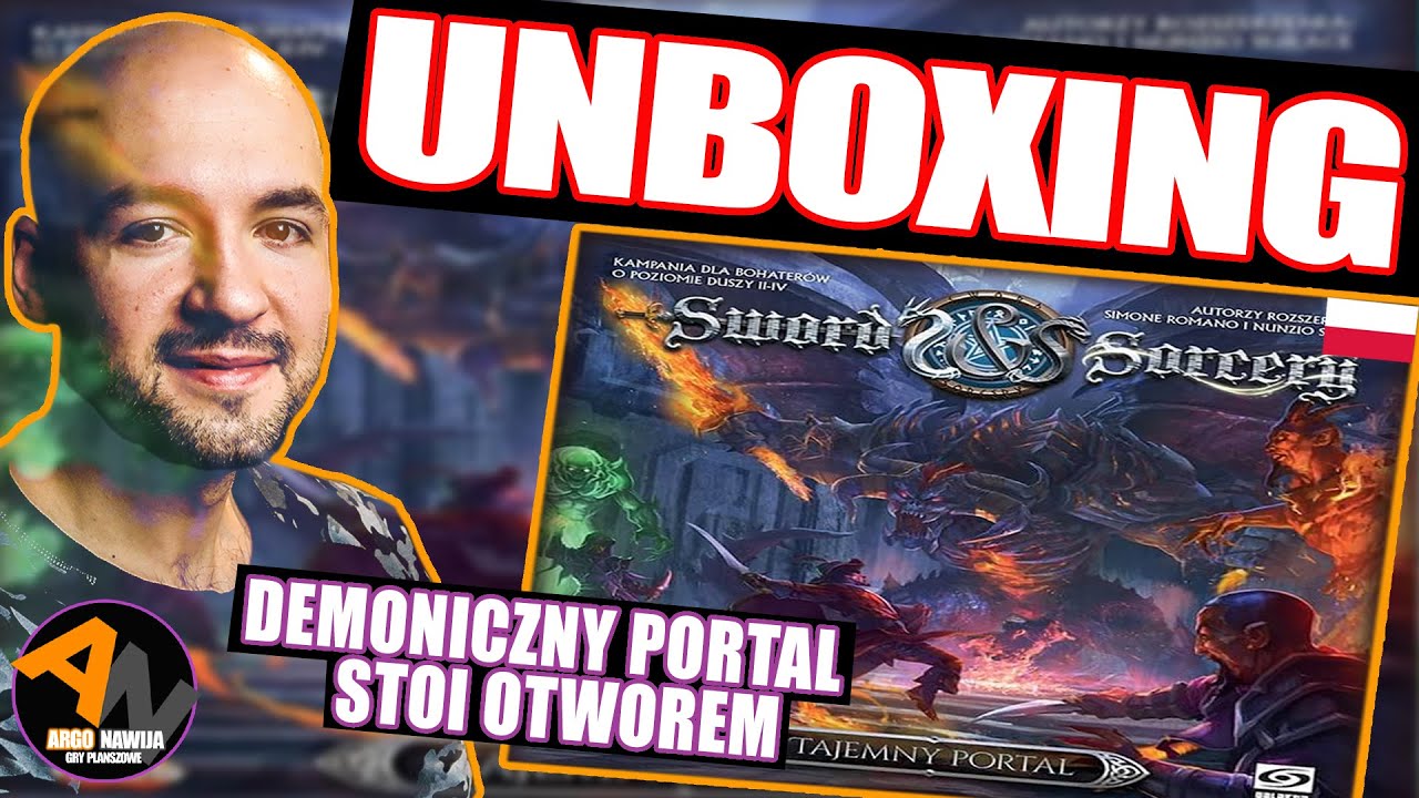 Sword & Sorcery: Tajemny Portal &brvbar; dodatek do gry &brvbar; UNBOXING [2021]