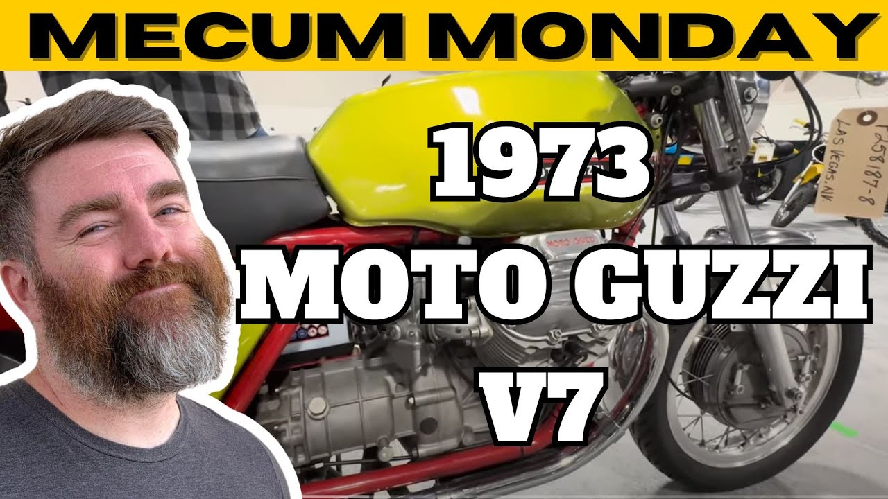Mecum Monday | Episode 2 - 1973 Moto Guzzi V7 Sport