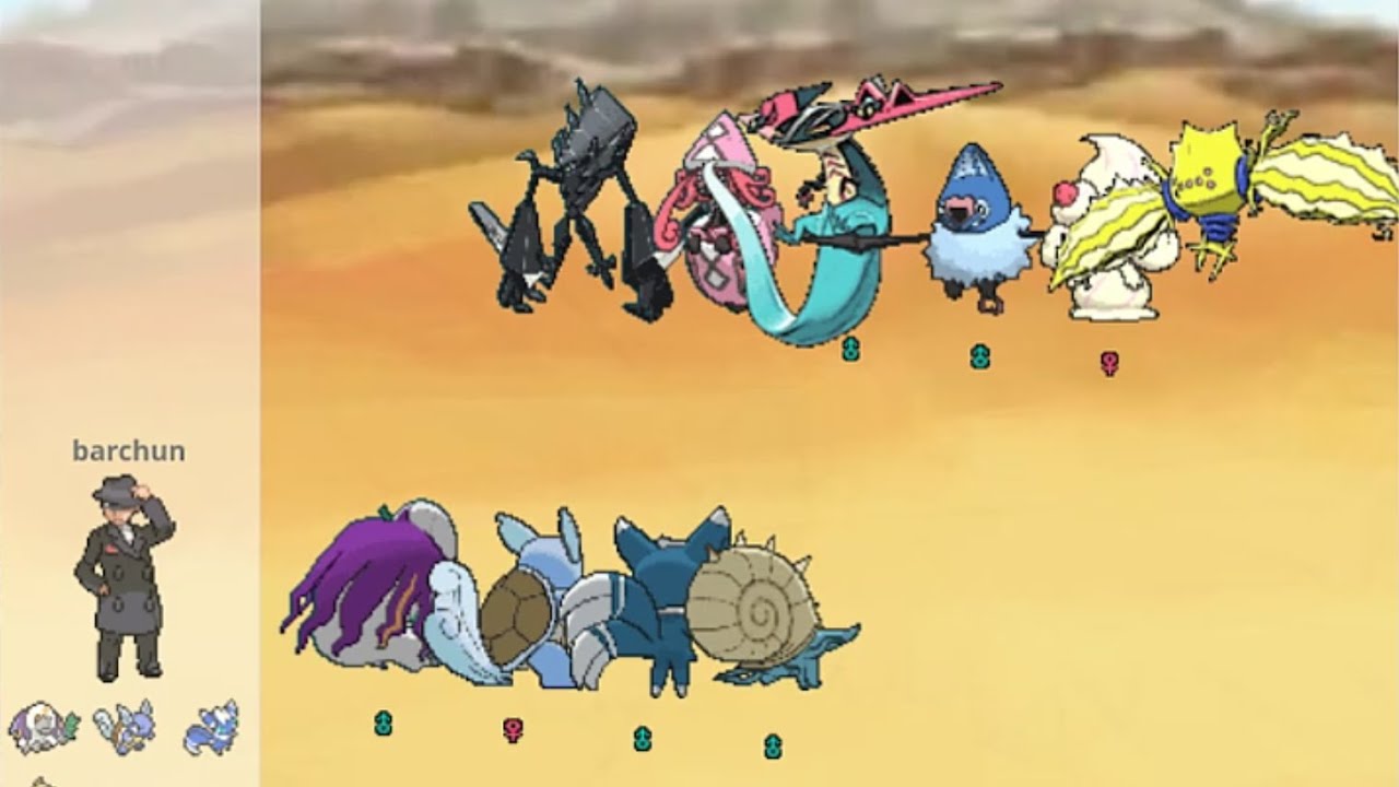 Armor-Smash Omastar Sweep (Doubles)