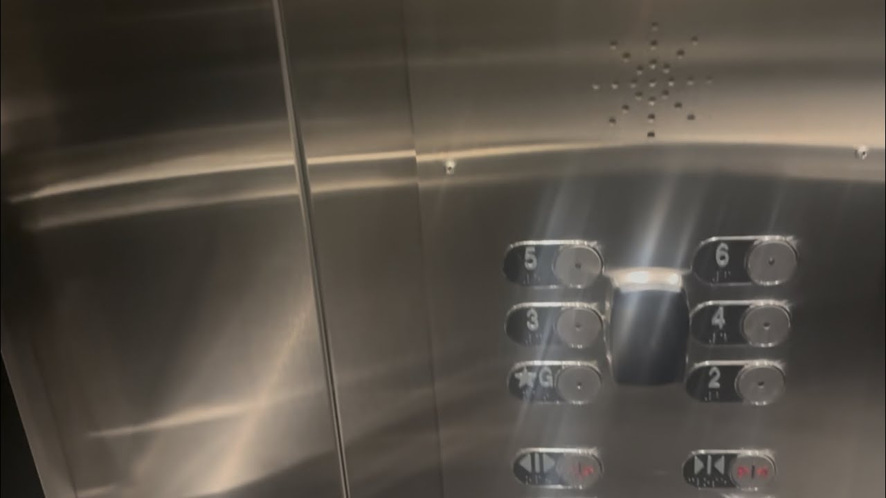 Elevator at sandman signature hotel in Calgary 
