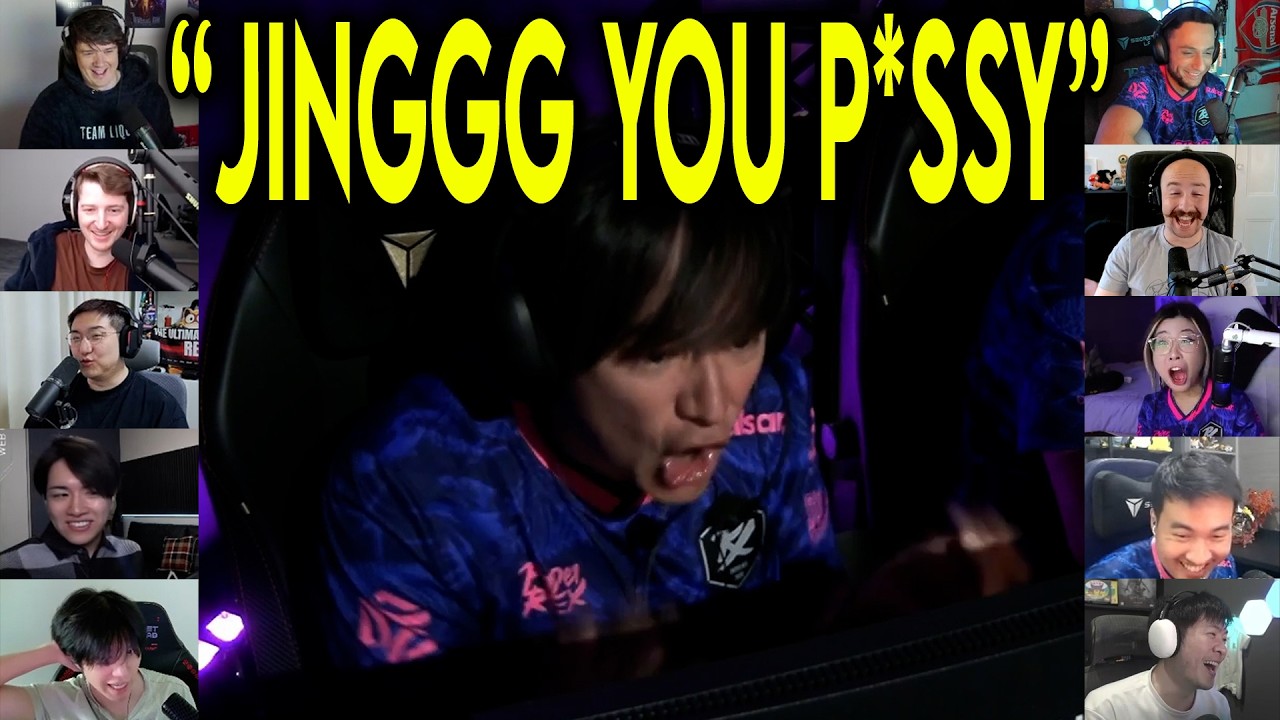 Valorant Streamers React To PRX Alecks LOSING IT On Jinggg Against GE In VCT