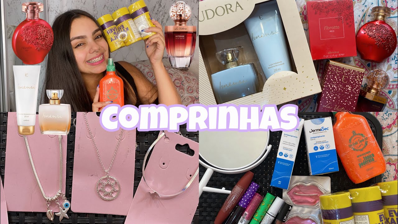 COMPRINHAS DA SEMANA🛍️🤑- perfumes, maquiagens, acessórios e MUITO MAIS! #comprinhas #explorar
