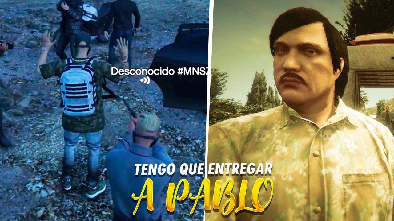 ELKIN TIENE QUE ENTREGAR A PABLO ESCOBAR 😲 | GTA Roleplay #191