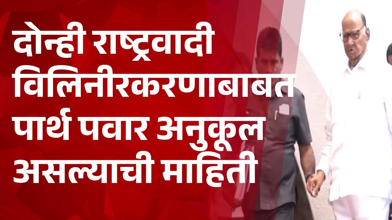 Pudhari News | दोन्ही राष्ट्रवादी विलिनीरकरणाबाबत पार्थ पवार अनुकूल असल्याची माहिती