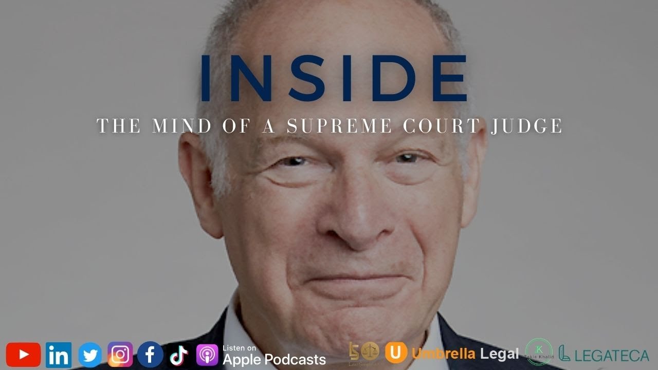 Inside the mind of a Supreme Court Judge | Special Interview with Lord Neuberger